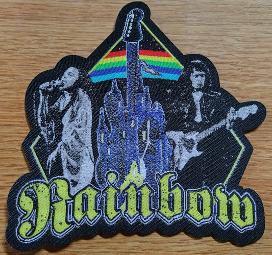 Rainbow band Woven Patch