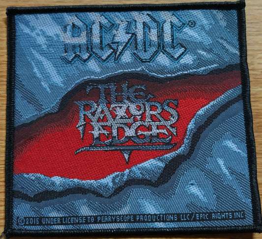 ACDC the razors edge Woven Patch