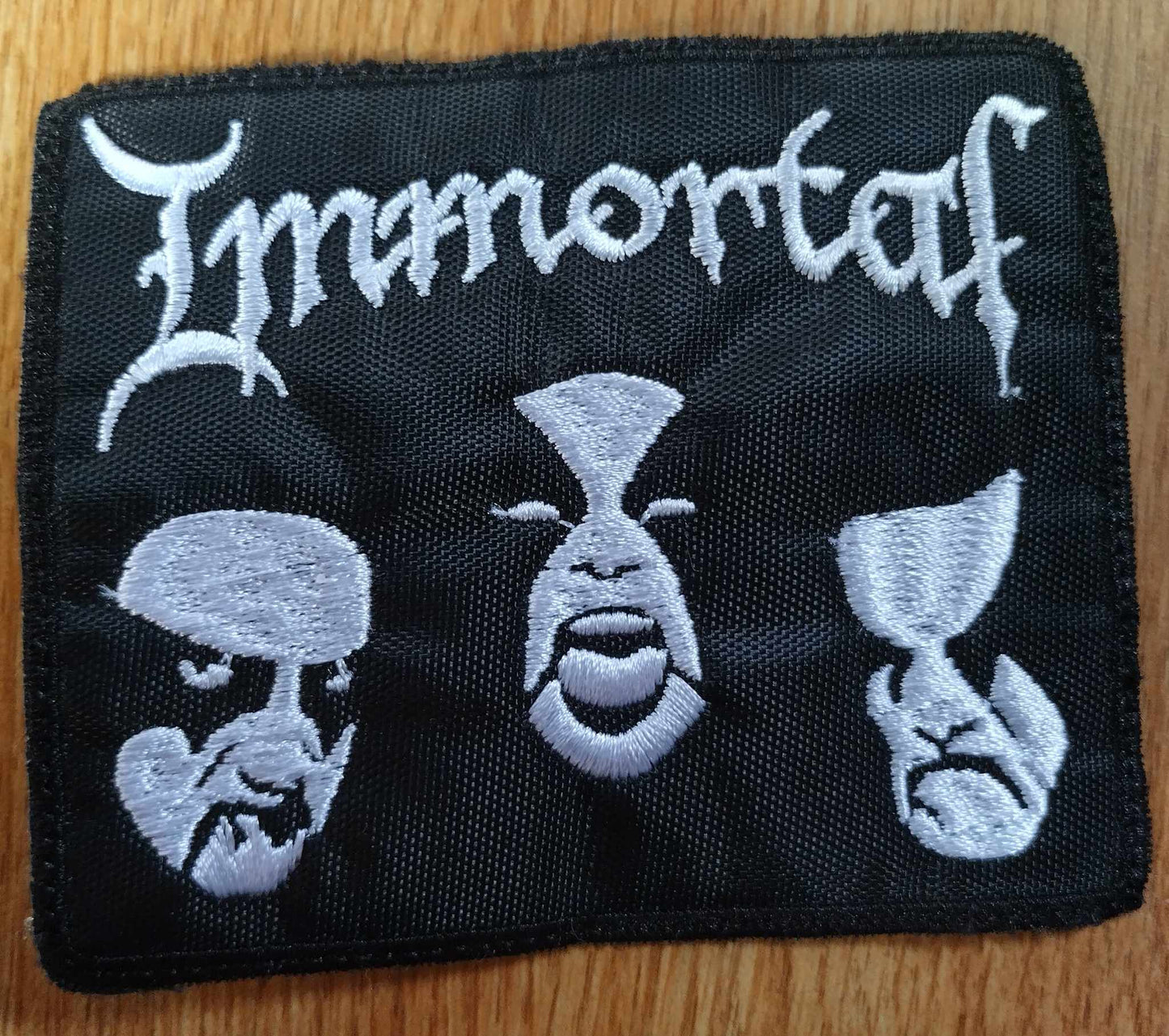 Immortal 3 faces Patch white