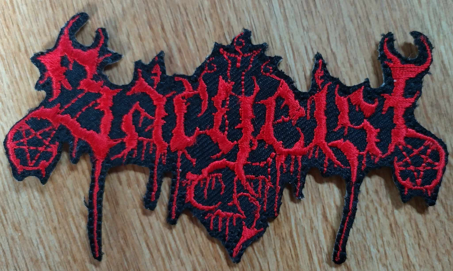 Sargeist name Patch red letters