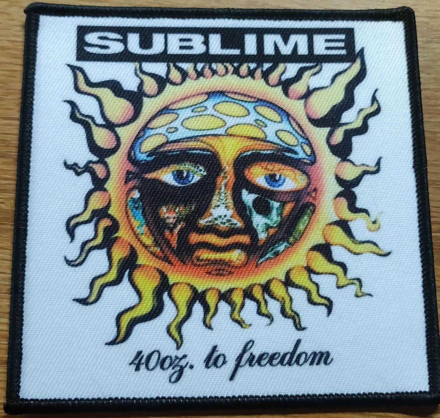 Sublime 40oz to freedom Patch