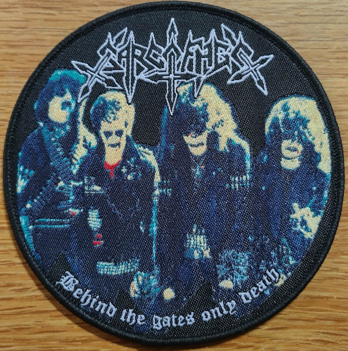 Sarcofago behind the gates Woven Patch