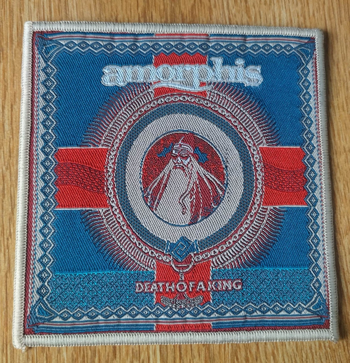 Amorphis death of a king Woven Patch