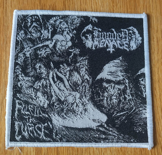 Hooded Menace fulfill the curse Woven Patch