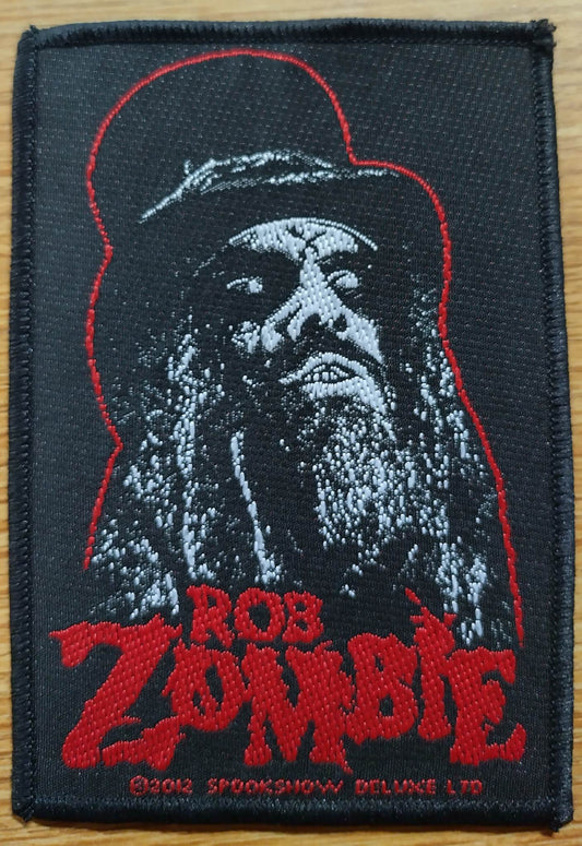 Rob Zombie tophat Woven Patch