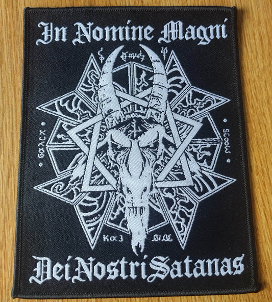 Satanic Woven Patch