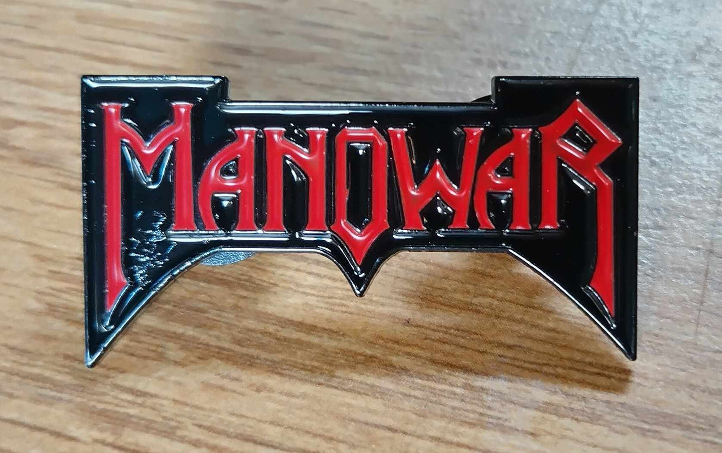 Manowar logo LAPEL PIN