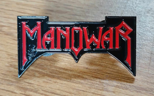 Manowar logo LAPEL PIN