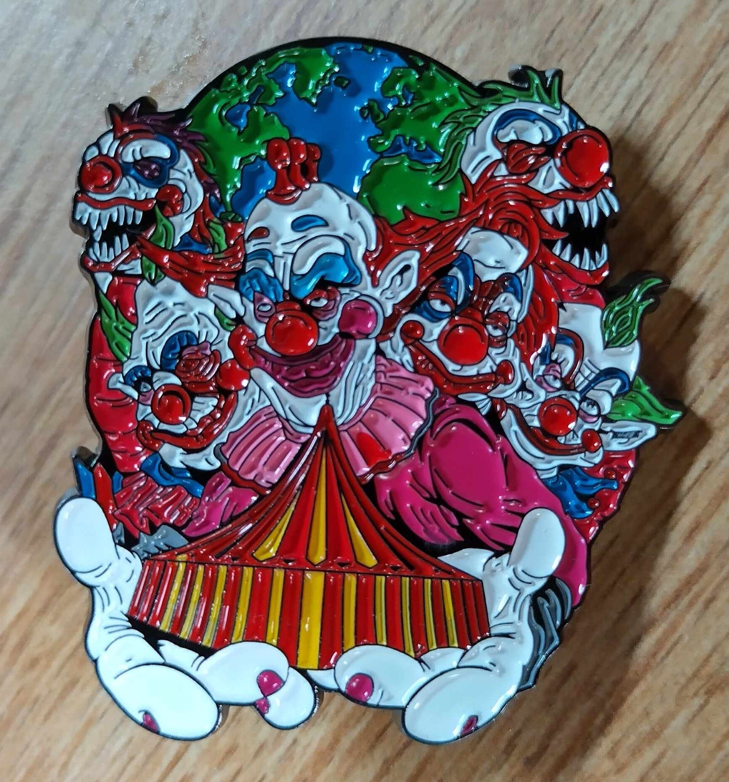 Killer Klowns from outer space circus tent Lapel Pin