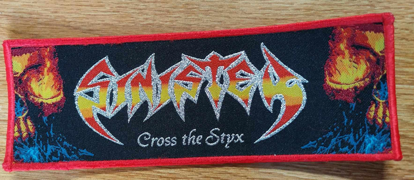 Sinister cross the styx Woven Patch strip