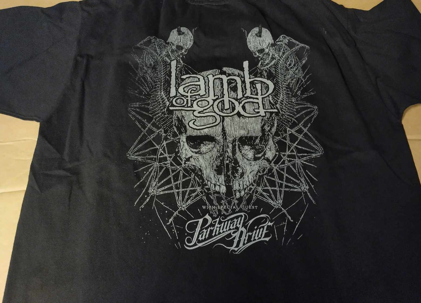 Lamb Of God Bird skull T-SHIRT