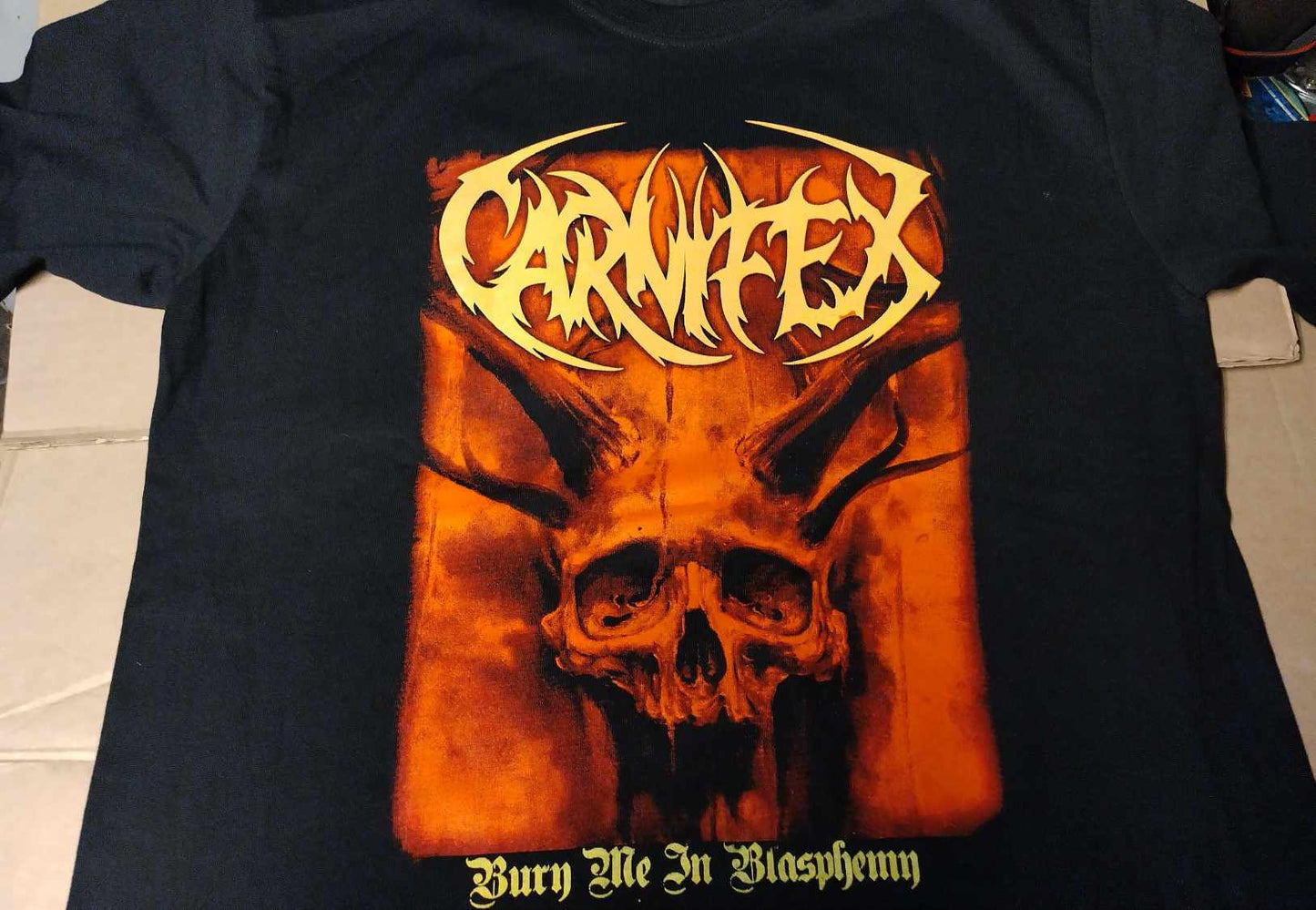 Carnifex bury me in blasphemy T-SHIRT