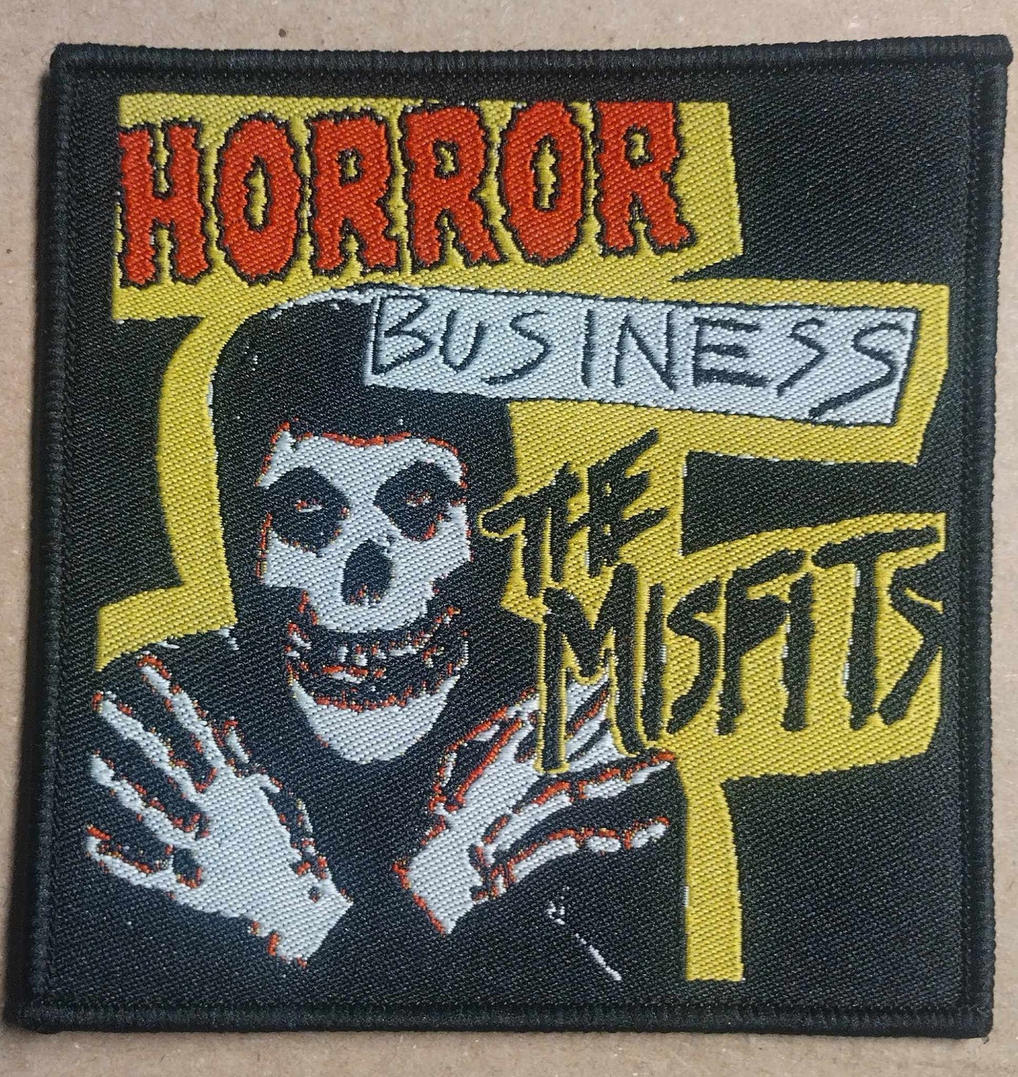 Misfits Horror business WOVEN PATCH