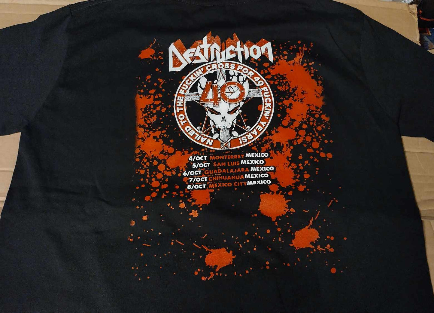 Destruction Diabolical '23 Mex T-SHIRT