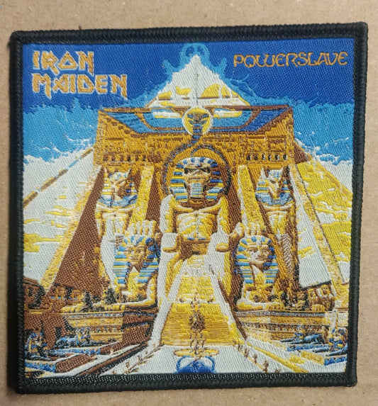 Iron Maiden Powerslave WOVEN PATCH