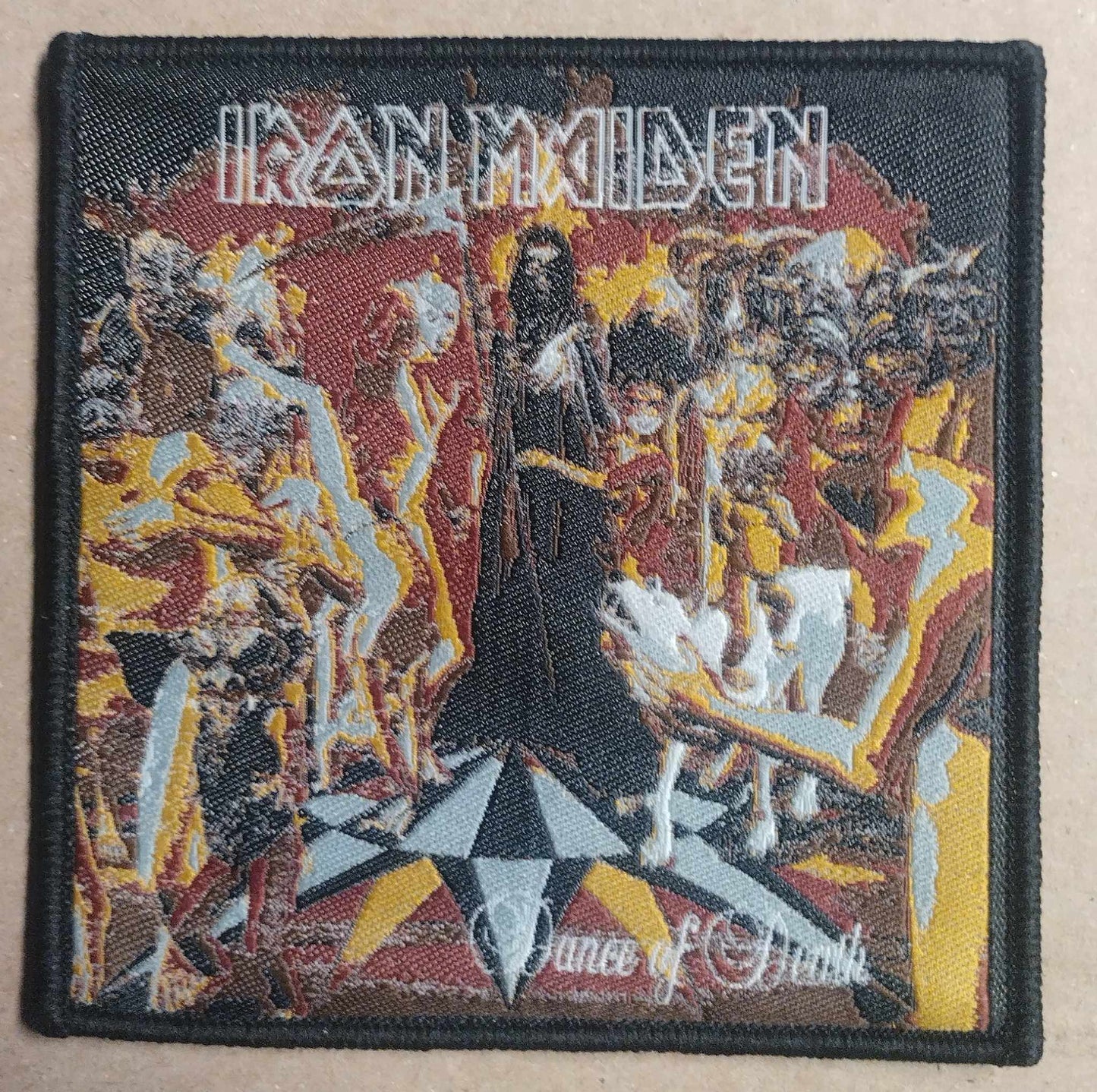 Iron Maiden dance of death WOVEN PATCH