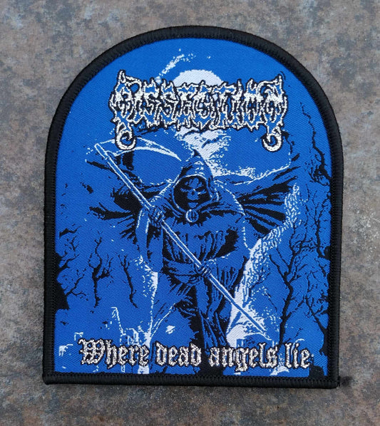 Dissection where dead angel lie WOVEN PATCH