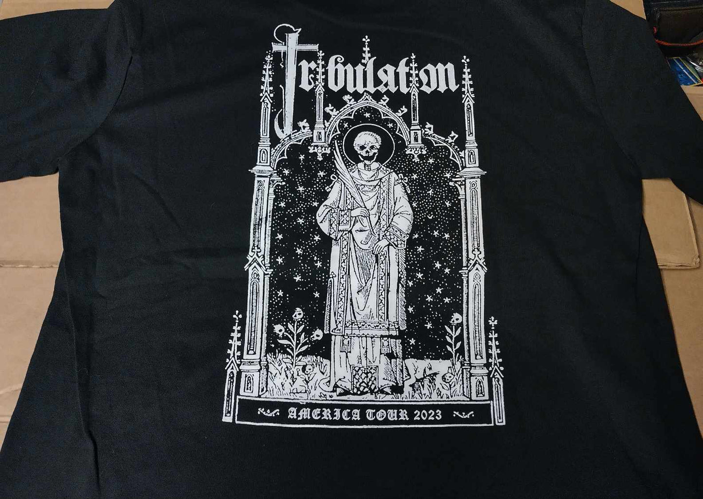 Tribulation skull '23 Tour T-SHIRT