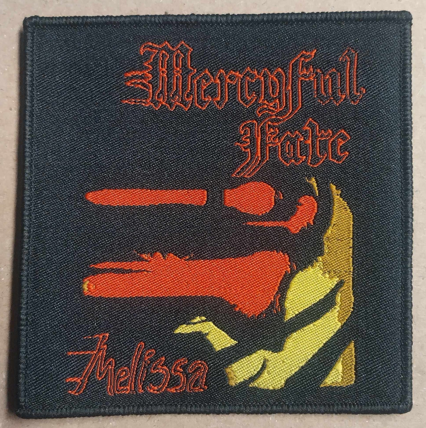 Mercyful Fate melissa WOVEN PATCH