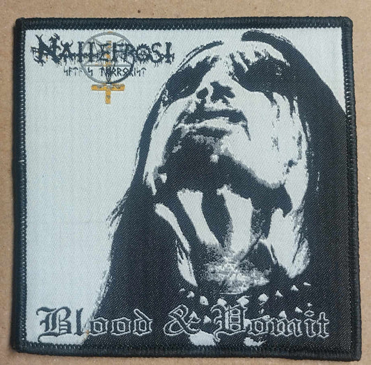 Nattefrost Blood and vomit WOVEN PATCH