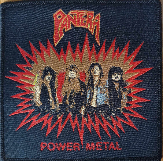 Pantera Power Metal WOVEN PATCH