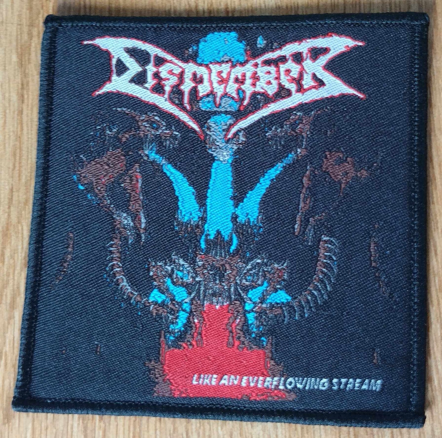 Dismember like an everflowing stream WOVEN PATCH