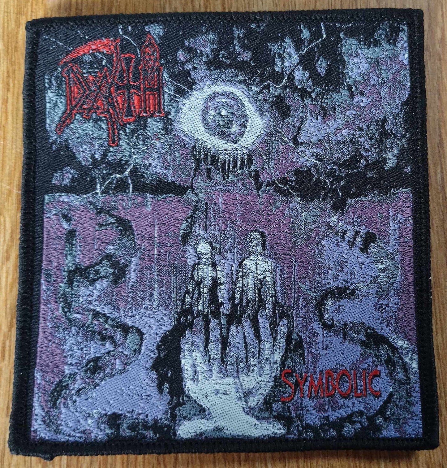 Death symbolic WOVEN PATCH