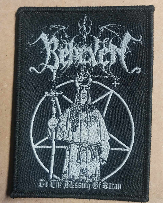 Behexen by the blessing of satan WOVEN PATCH