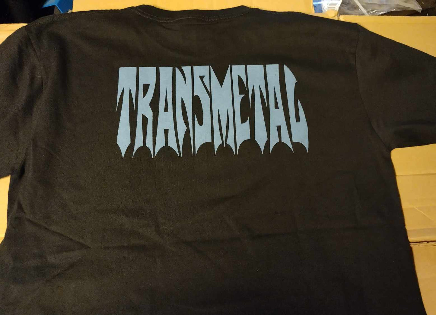 Transmetal Muerto en la cruz T-SHIRT