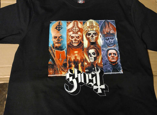 Ghost pope many faces Mex '23 T-SHIRT