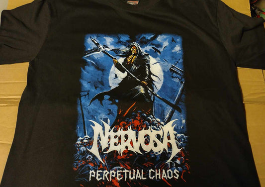 Nervosa perpetual chaos T-SHIRT