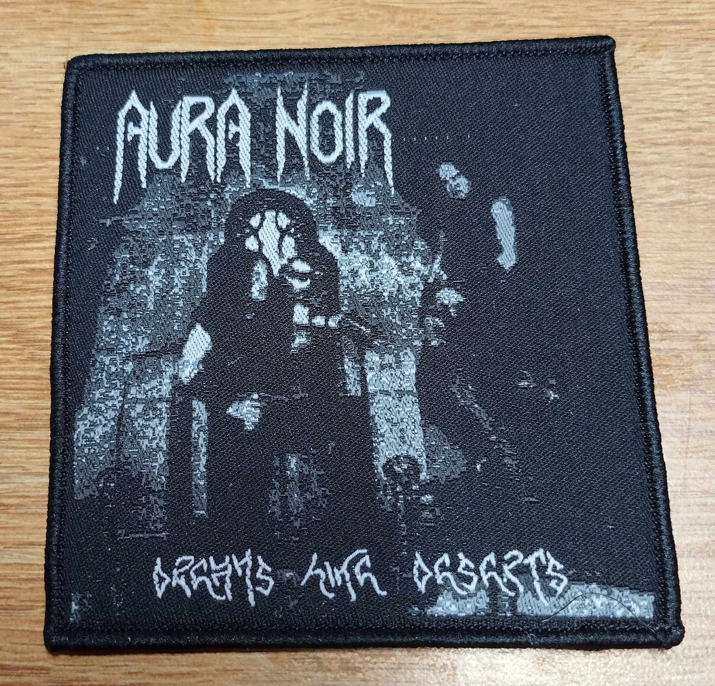 Aura Noir Dreams like deserts WOVEN PATCH