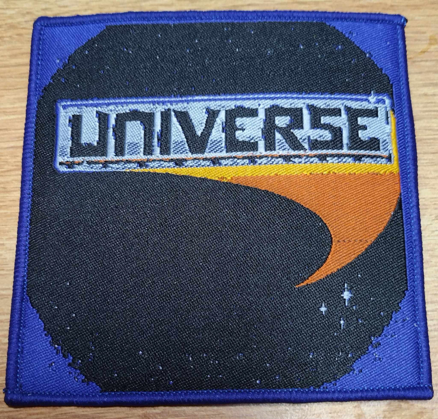 Universe album WOVEN PATCH Purple Border