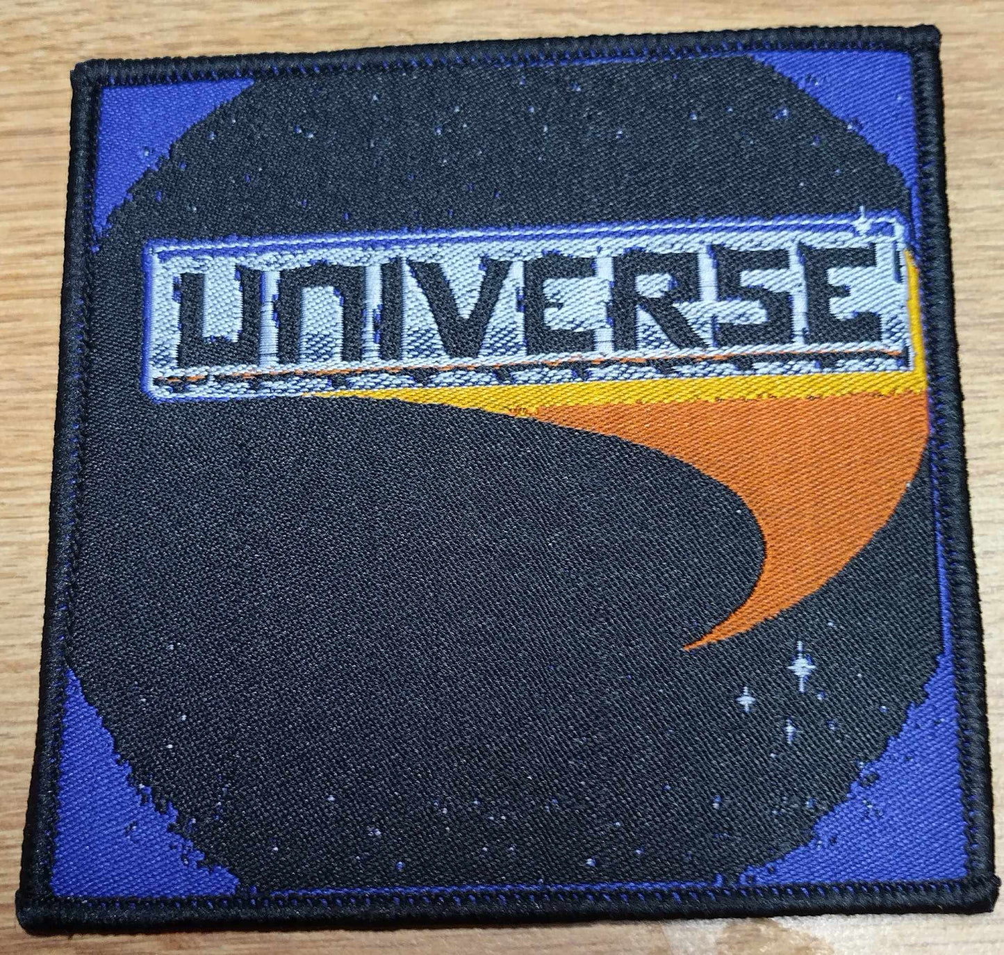 Universe album WOVEN PATCH Black Border