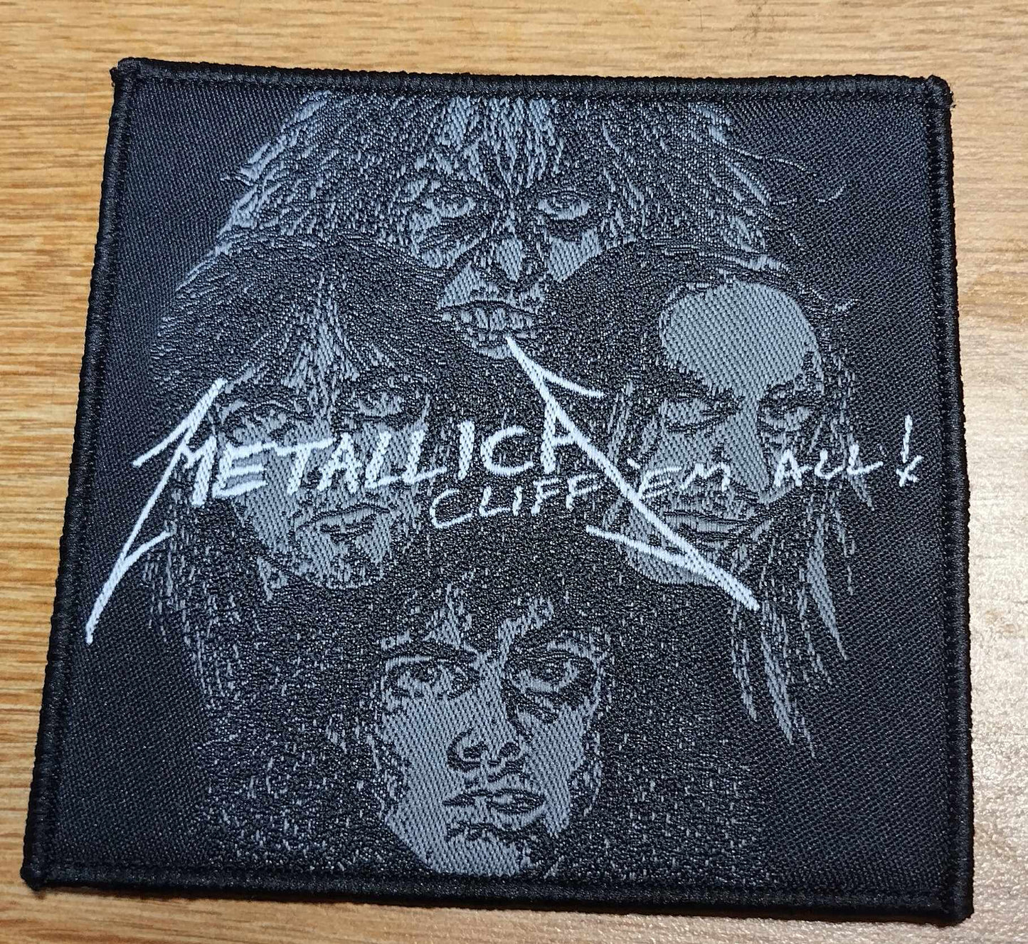 Metallica Cliff'em all WOVEN PATCH