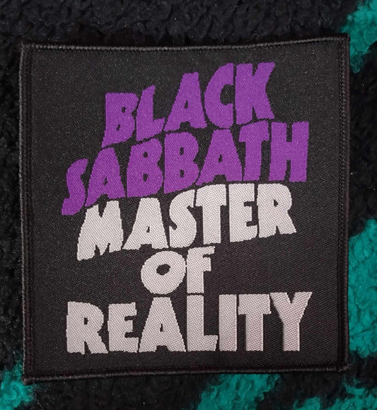 Black Sabbath Master of Reality WOVEN PATCH