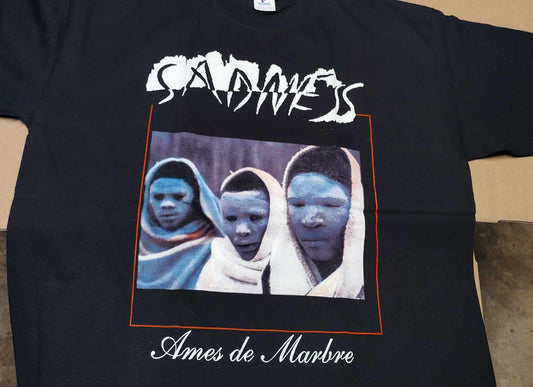 Sadness Ames de marbe T-SHIRT