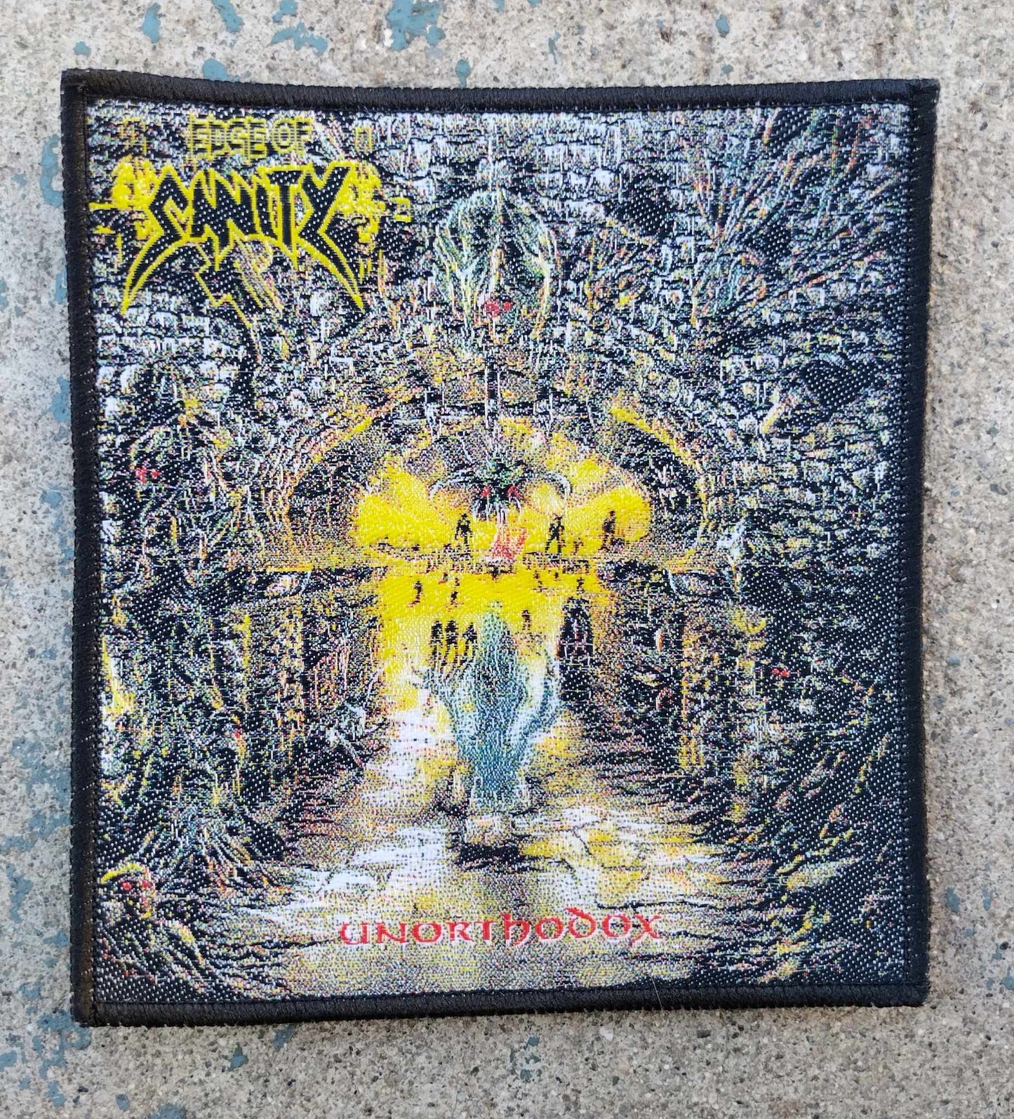 Edge of Sanity Unorthodox WOVEN PATCH