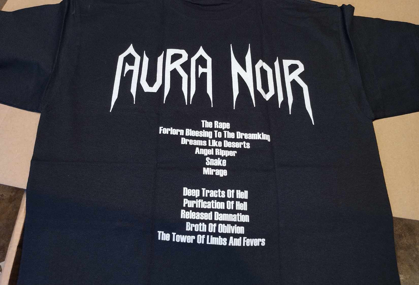 Aura Noir Dreams like desert T-SHIRT