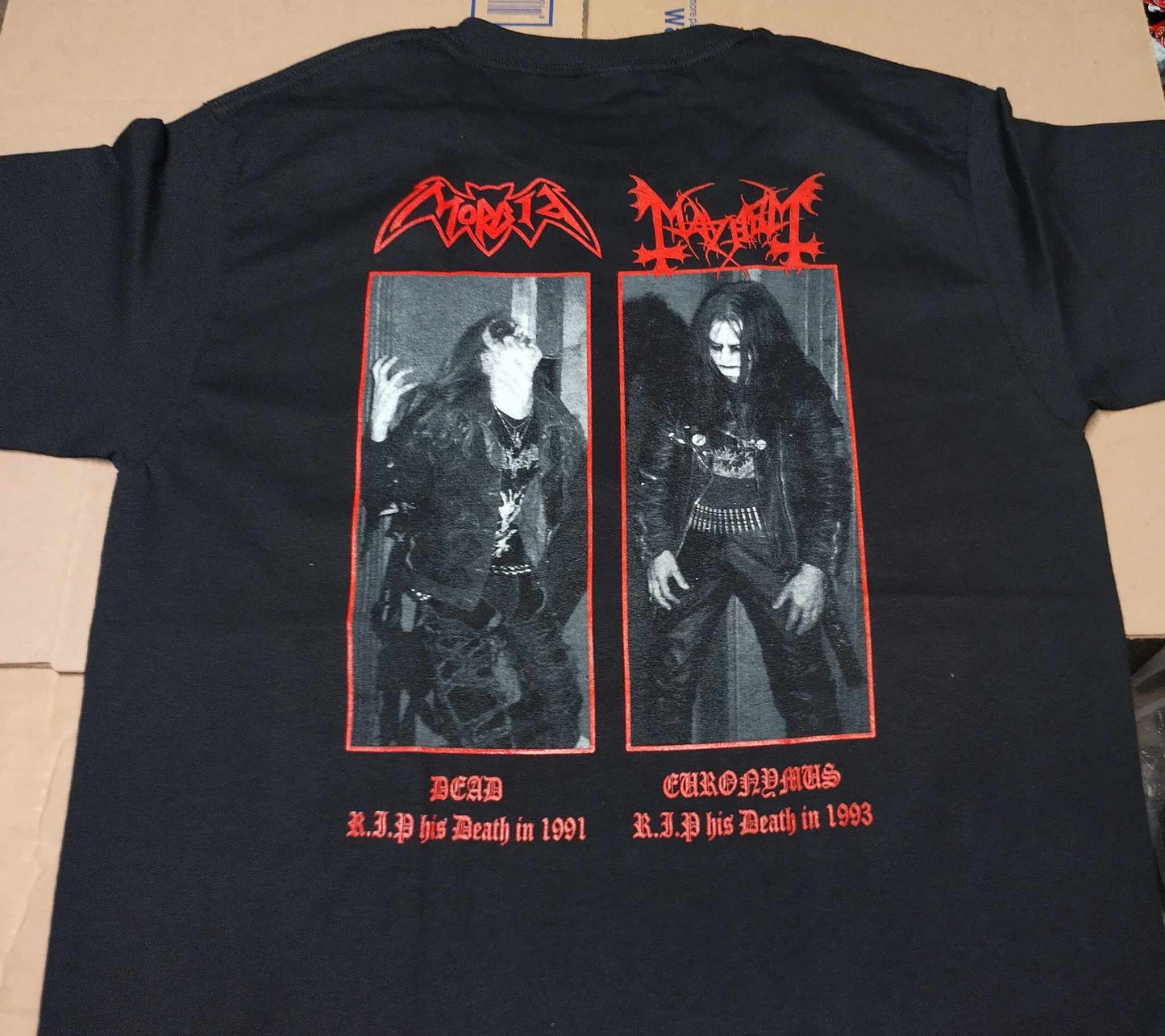 Morbid Mayhem Tribute to the black emperors T-SHIRT