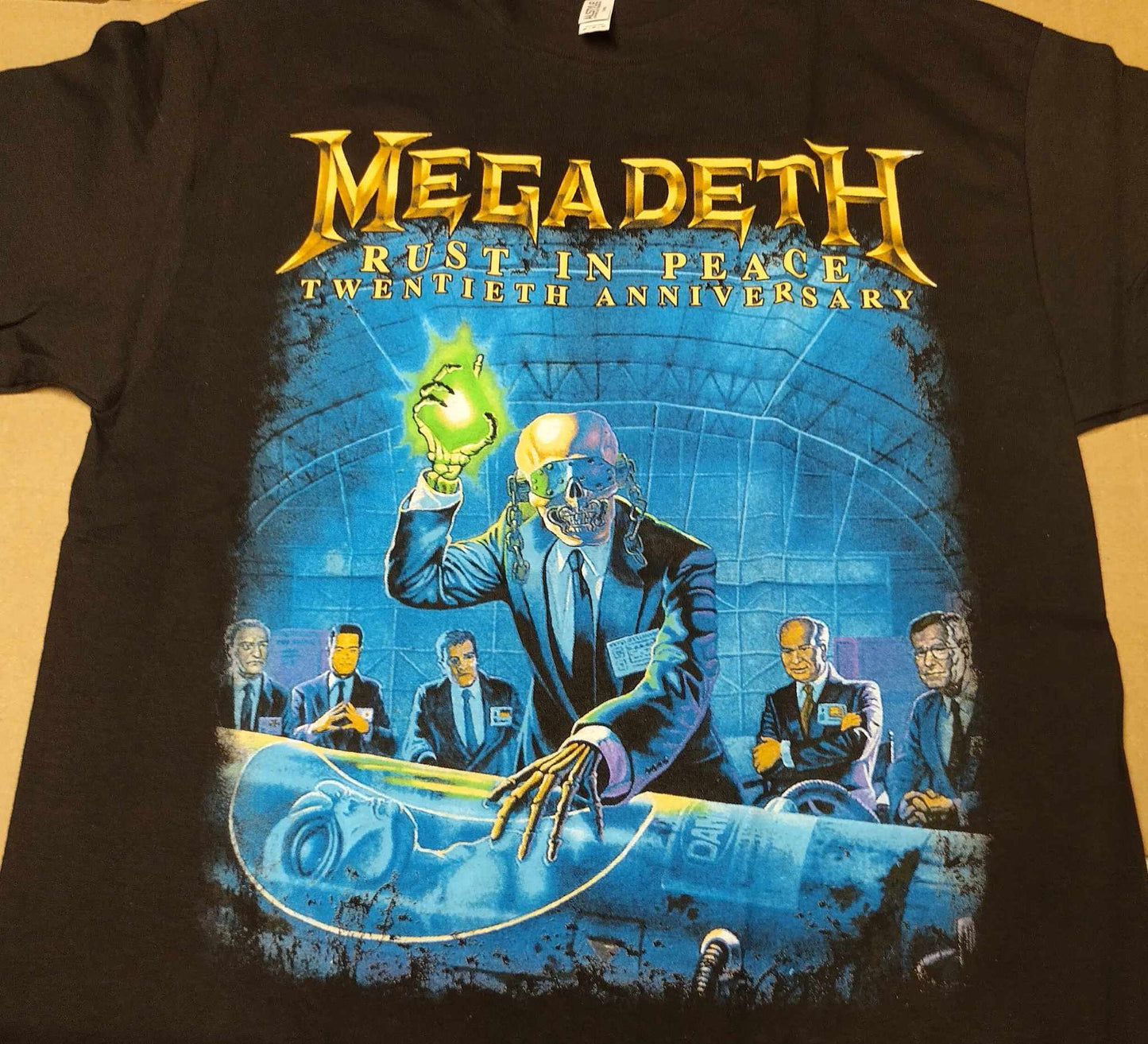 Megadeth Rust in peace 20th Anniversary T-SHIRT