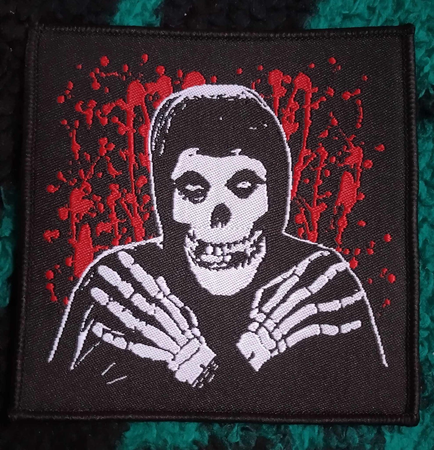 The Misfits blood fiend WOVEN PATCH