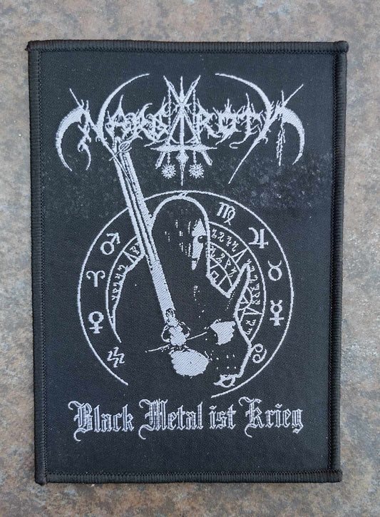 Nargaroth Black Metalist Krieg WOVEN PATCH