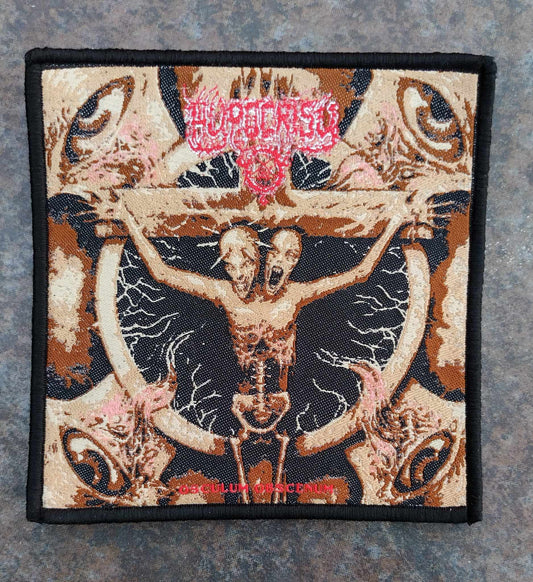 Hypocrisy Osculum Obscenum WOVEN PATCH