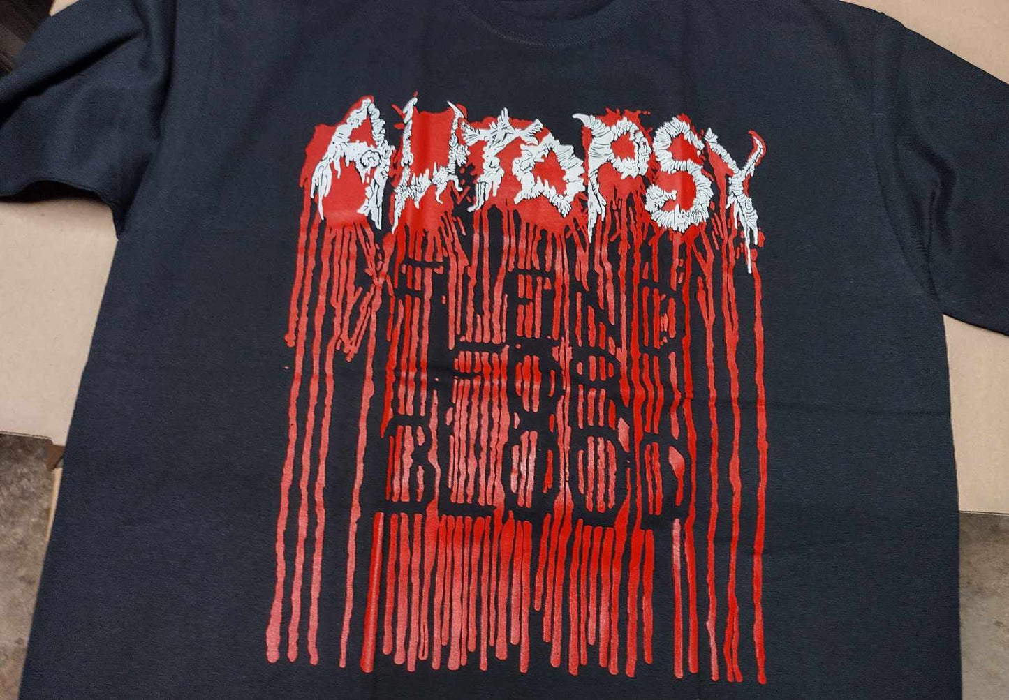 Autopsy fiend for blood T-SHIRT