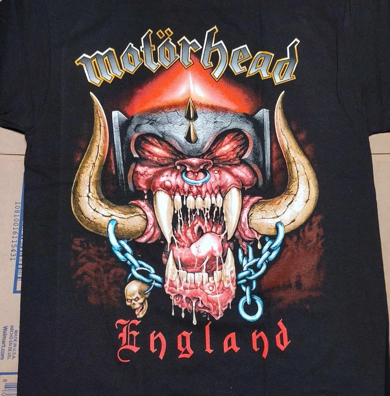 Motorhead England color T-SHIRT