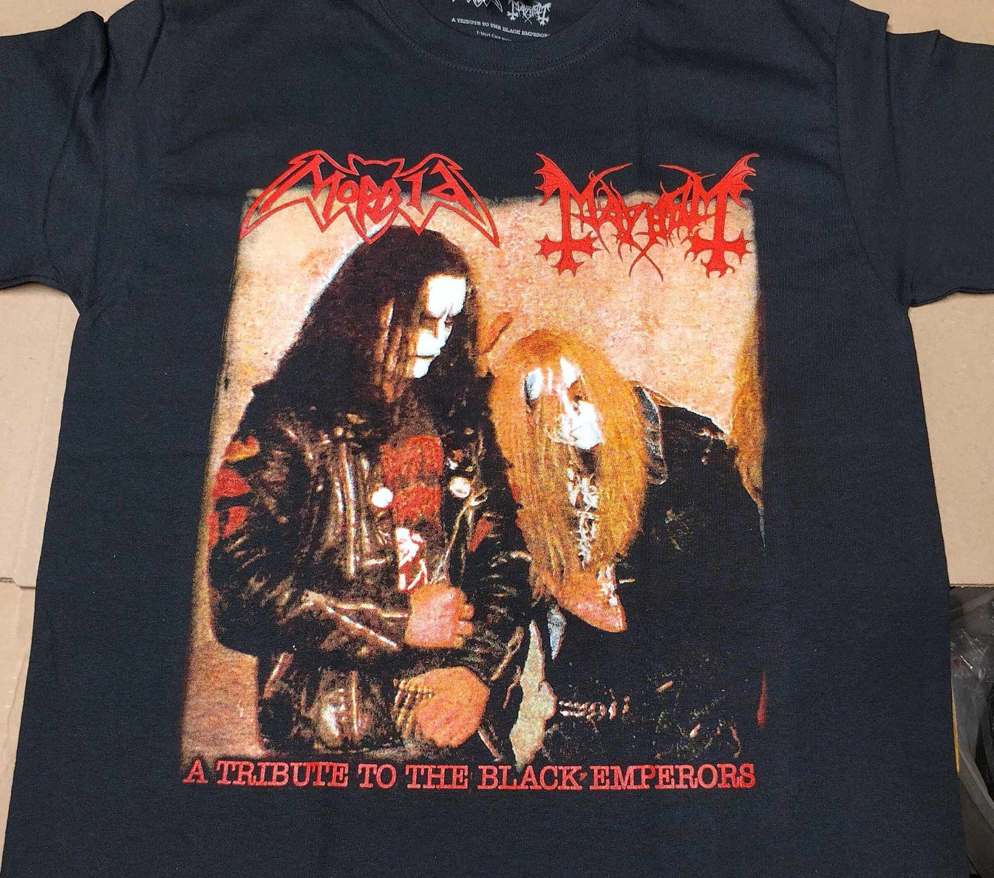 Morbid Mayhem Tribute to the black emperors T-SHIRT