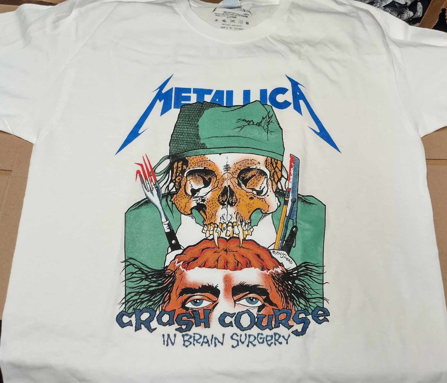 Metallica Crash course in brain surgery T-SHIRT