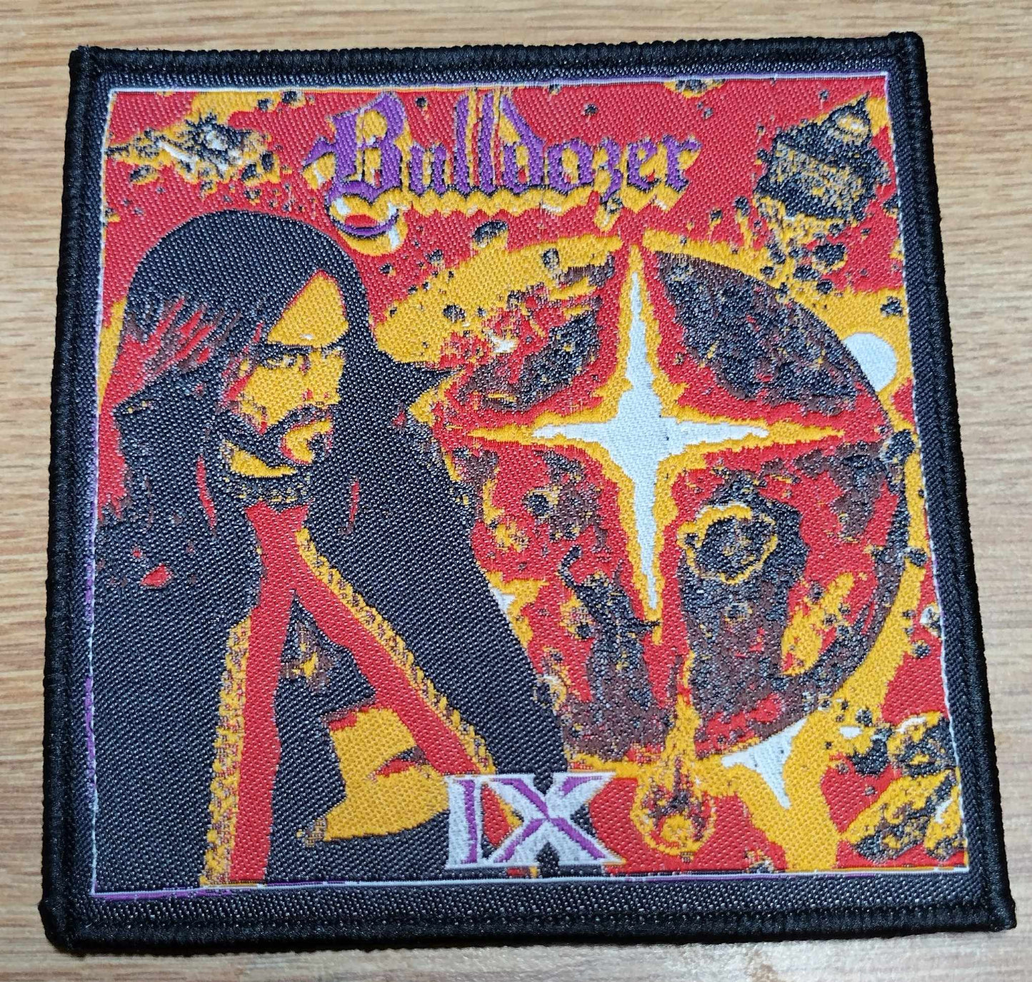 Bulldozer ix WOVEN PATCH