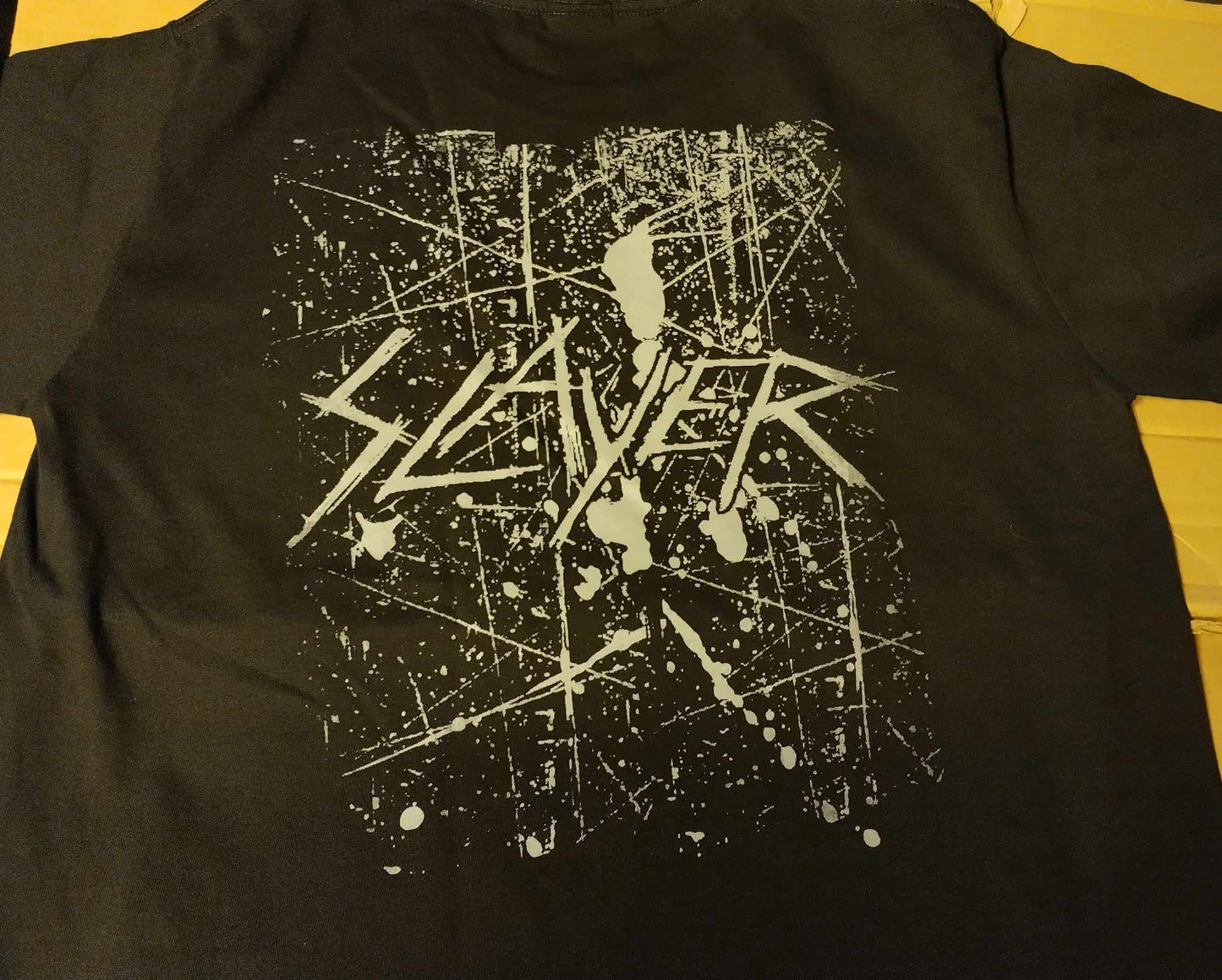 Slayer Show no mercy B & W art T-SHIRT